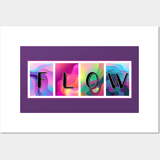 Flow Creativity Wall Art by yaywow